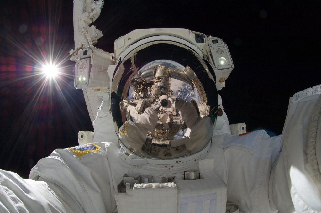 Astronaut in space