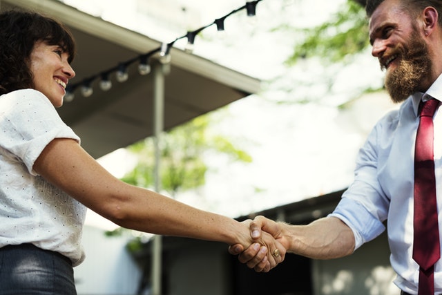 resume writing services writer congratulating his client