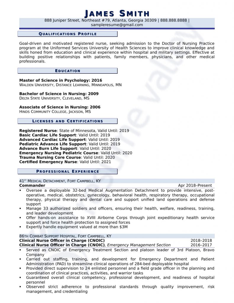 Curriculum Vitae - School Admission