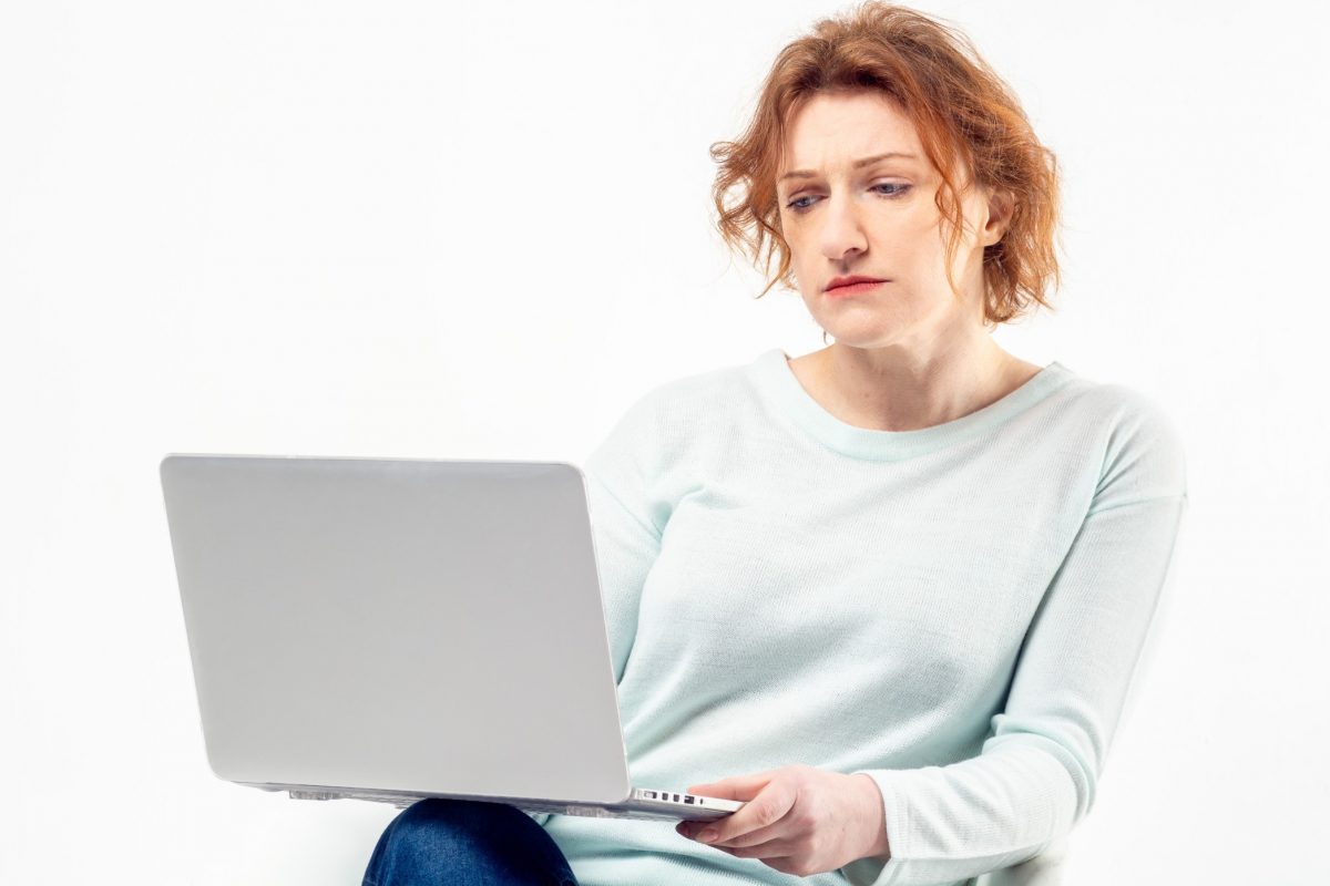 woman waiting to hear back after an interview